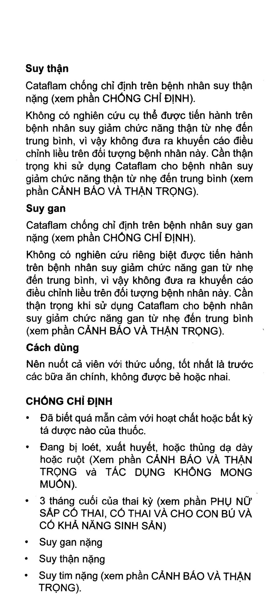 Cataflam 25mg giảm đau, kháng viêm xương khớp (1 vỉ x 10 viên) - 17